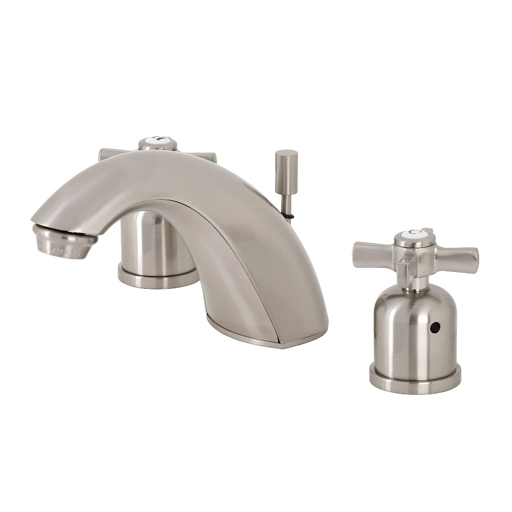 Kingston Brass FB8958ZX Mini-Widespread Bathroom Faucet, Brushed Nickel