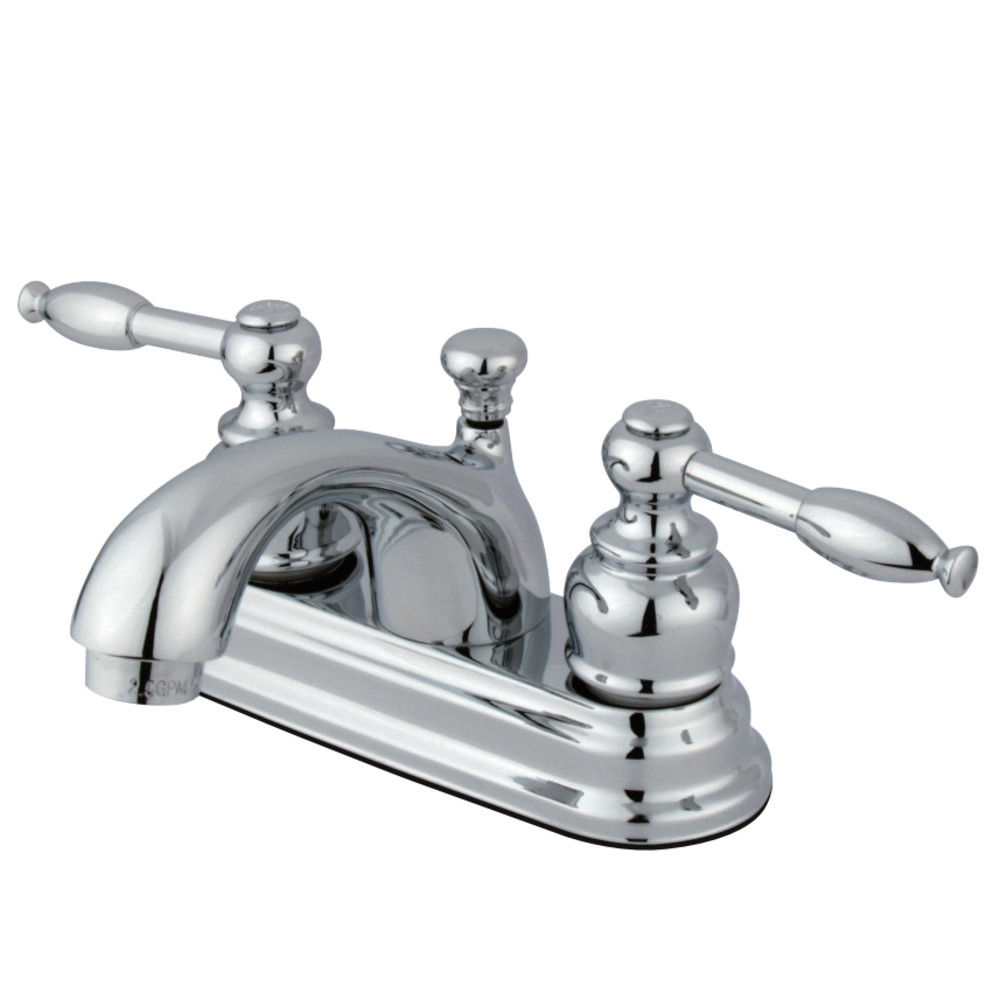 Kingston Brass FB2601KL 4 in. Centerset Bathroom Faucet, Polished Chrome