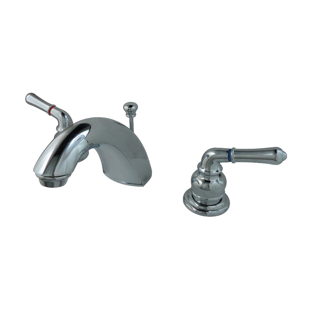 Kingston Brass FB951 Mini-Widespread Bathroom Faucet, Polished Chrome