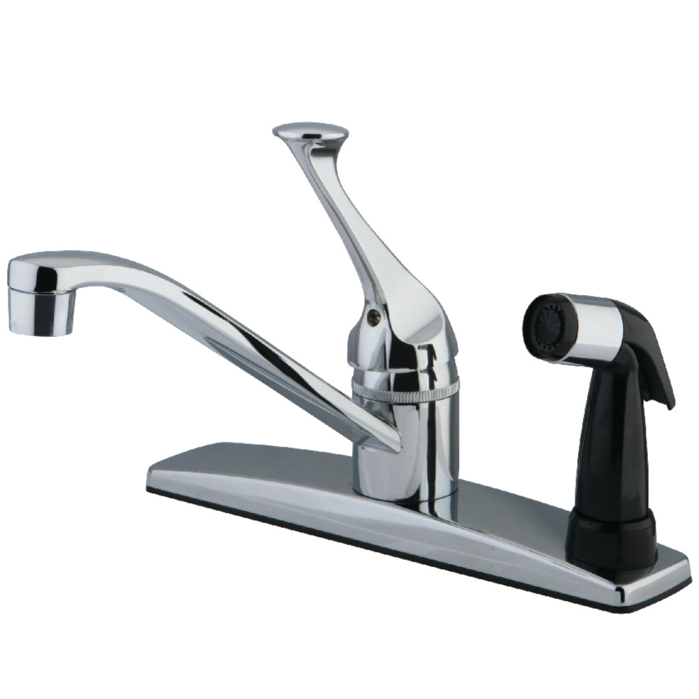 Kingston Brass KB0573 8-Inch Centerset Kitchen Faucet, Polished Chrome