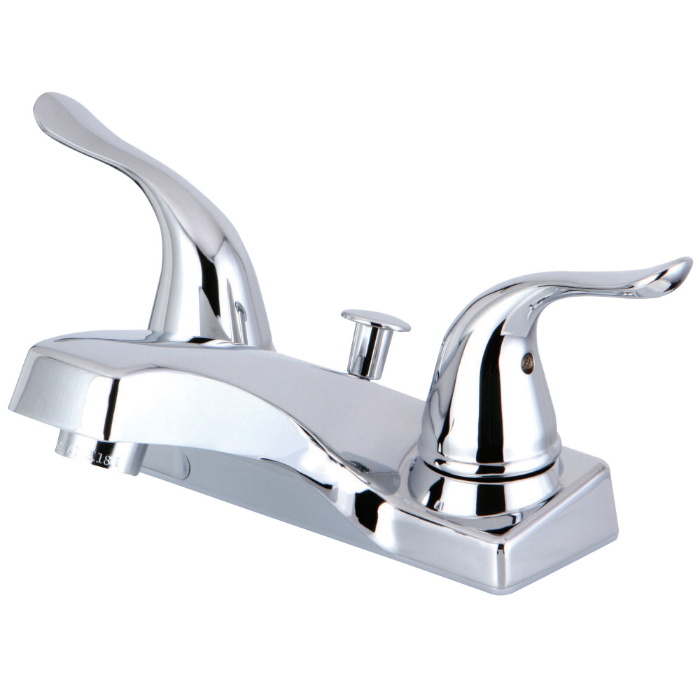 Kingston Brass FB2201YL 4 in. Centerset Bathroom Faucet, Polished Chrome