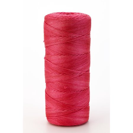 Nylon Mason Twine, 1/2 lb. Twisted, 18 x 550 ft., Glo Pink 