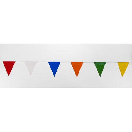 60 Ft. Multicolor Pennant Banner Flags 