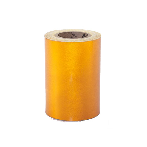 High Intensity Grade Reflective Barrel Adhesive Tape, 50 yds Length x 6" Width, Orange