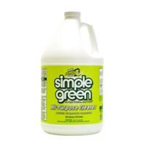 Simple Green Industrial Cleaner/Degreaser - Concentrate Liquid - 128 fl oz (4 quart) - Lemon Scent - 1 Each - Lemon