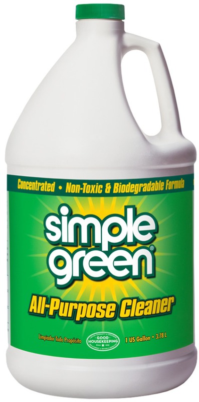 Simple Green Industrial Cleaner/Degreaser - Concentrate Liquid - 128 fl oz (4 quart) - Original Scent - 6 / Carton - White
