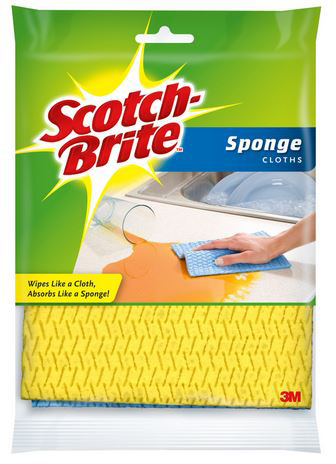 9055 2Pk Sponge Cloth