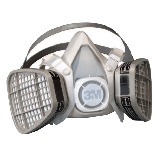 Half Facepiece Disposable Respirator Face Mask Assembly