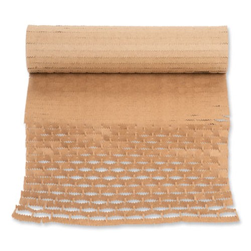 Cushion Lock Protective Wrap, 12" x 30 ft, Brown
