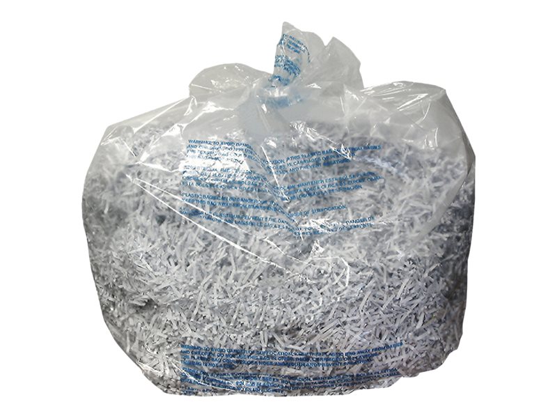 Shredder Bags, 6-8 gal Capacity, 100/Box