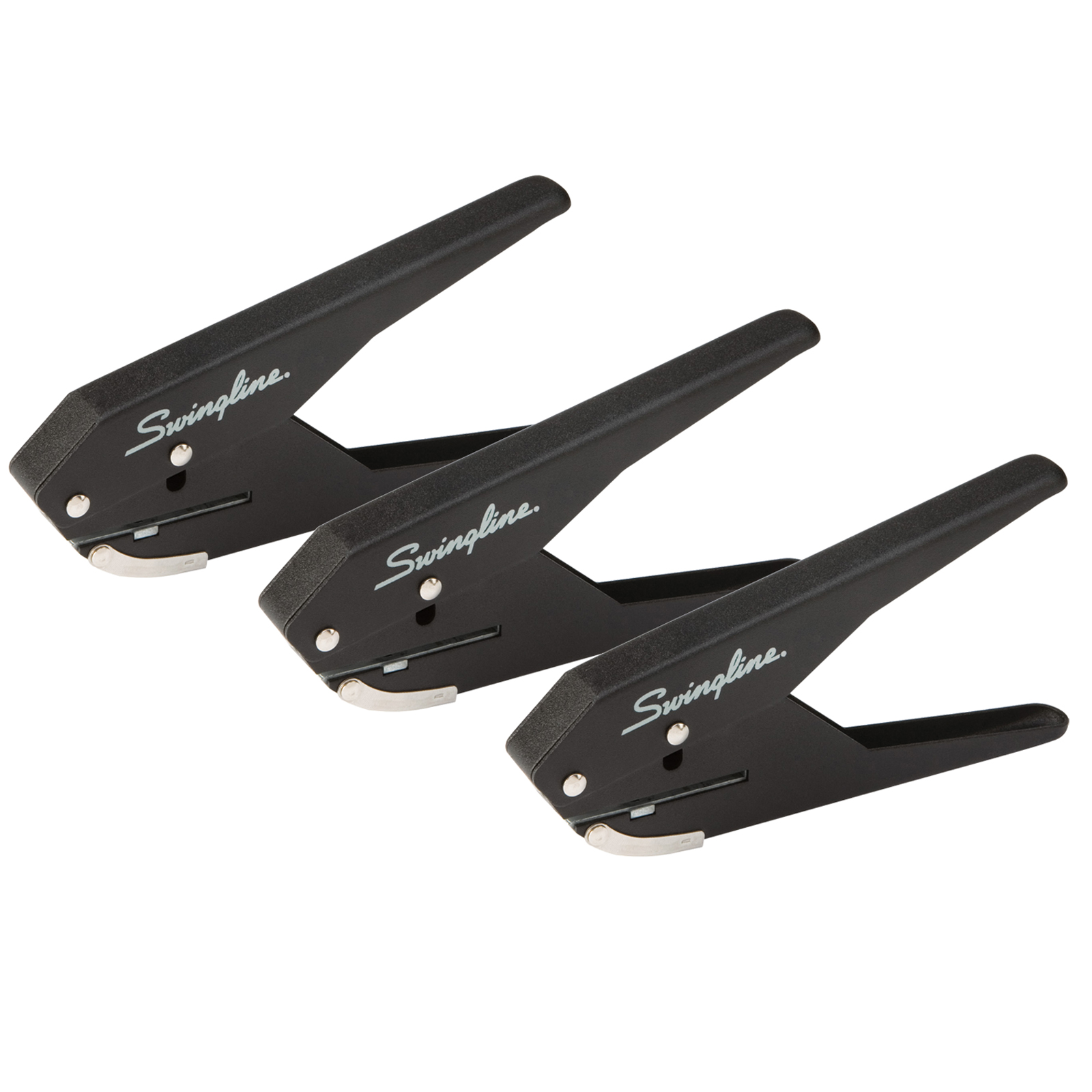 Low Force 1-Hole Punch, Pack of 3
