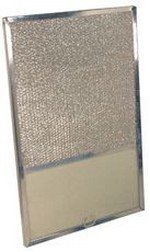 ALUMINUM RANGE HOOD FILTER WITH LIGHT LENS, 10-1/2X10-1/2X3/8 IN. FITS SWANSON�