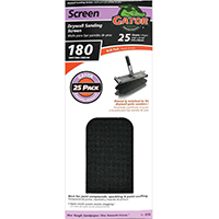 ALI 3301 Drywall Sanding Screen, 11-1/4 in x 4-1/4 in, 180 Grit