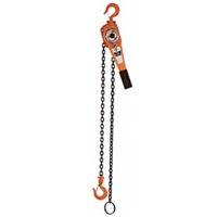 Power Pull 600 Heat Treated Chain Puller, 3/4 ton, 1/4 in Dia, Steel
