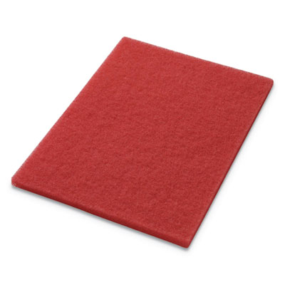 Buffing Pads, 14w x 20h, Red, 5/Case