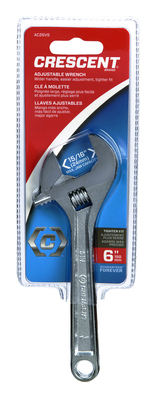 AC26VS 6 In. Chrome Adjustable Wrench