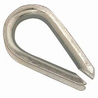 T7670609 1/8 WIRE ROPE THIMBLE