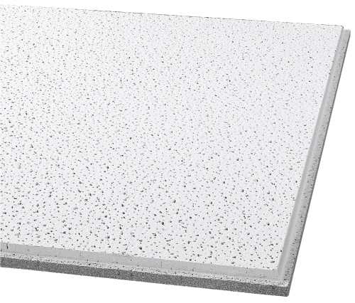 ARMSTRONG� ACOUSTICAL CEILING TILE 1732 FINE FISSURED HUMIGUARD PLUS TEGULAR, 24X24X5/8 IN.