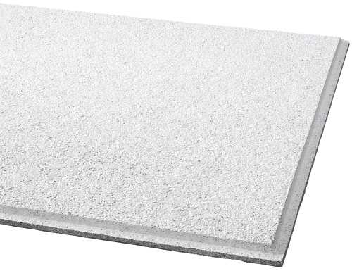 ARMSTRONG� ACOUSTICAL CEILING TILE 584B CIRRUS HUMIGUARD PLUS ANGLED TEGULAR, 24X24X3/4 IN.