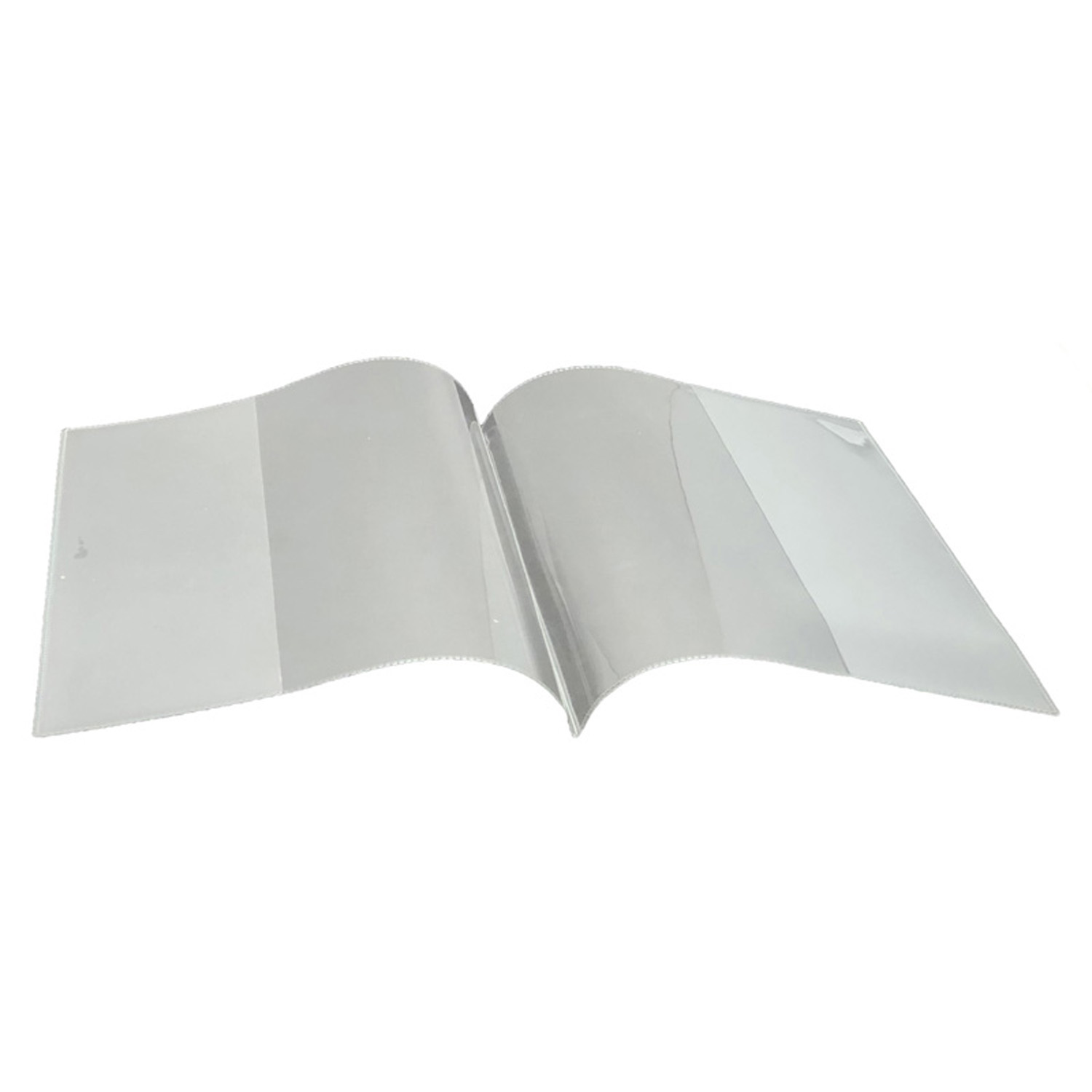 Smart Poly Clear Book Cover, 6" x 8"