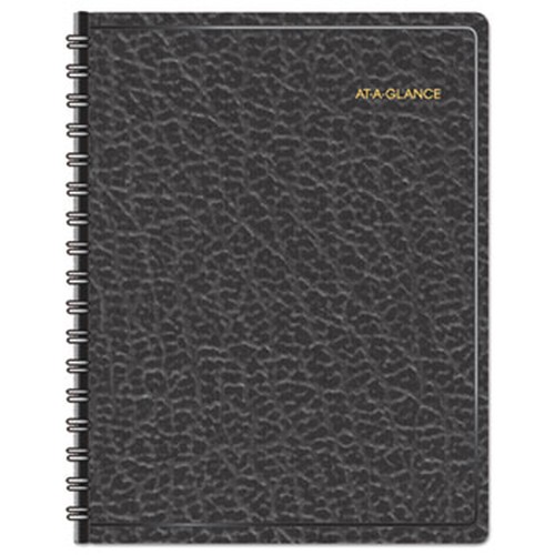 24-Hour Daily Appointment Book, 8 1/2 x 11, White, 2022