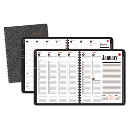 800 Range Weekly/Monthly Appointment Book, 8 1/2 x 11, White, 2022