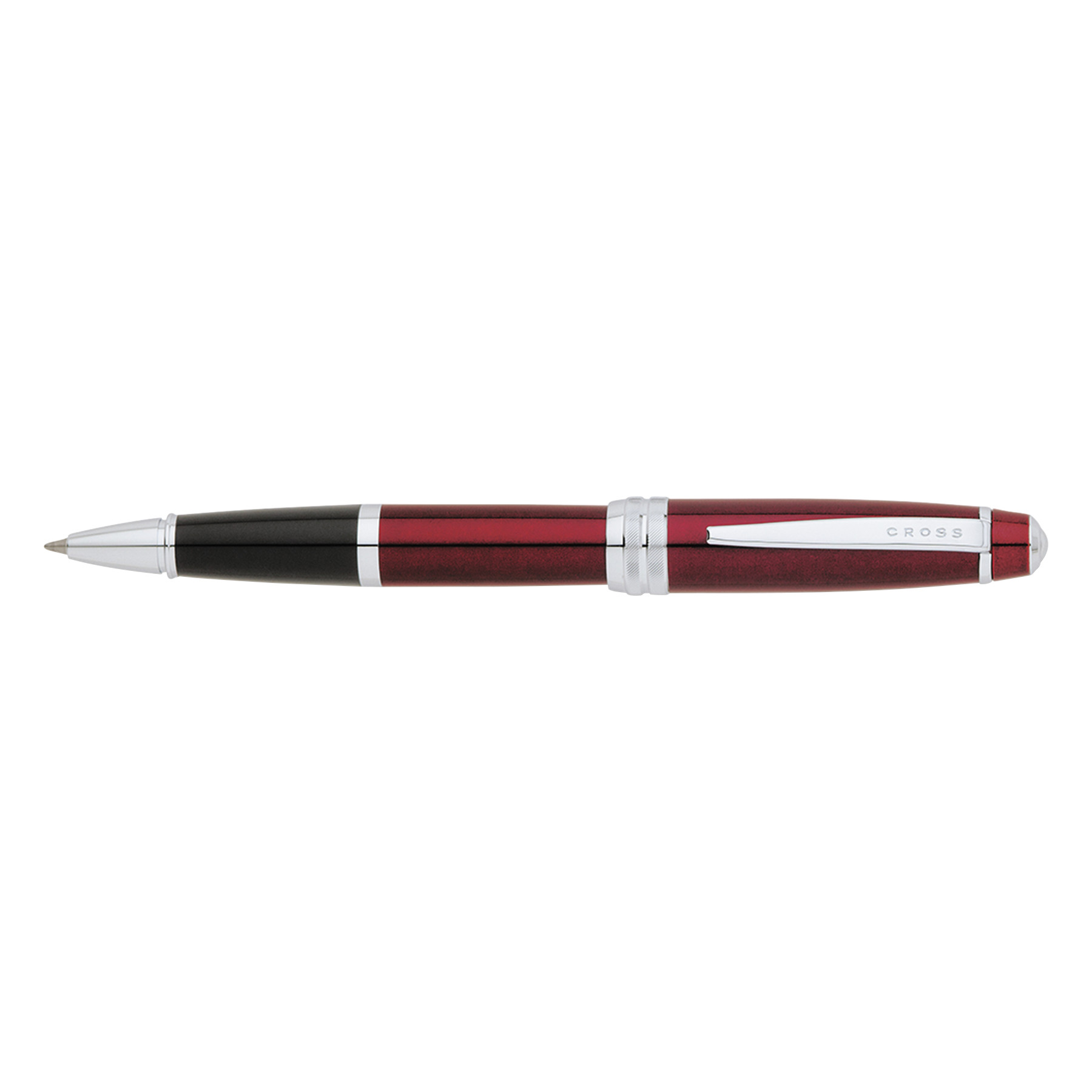 Bailey Rolling Ball Pen, Black Ink, Red Barrel, Medium
