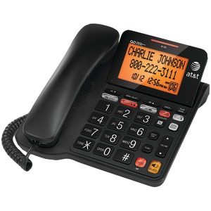 Corded Answering System w/Large Display