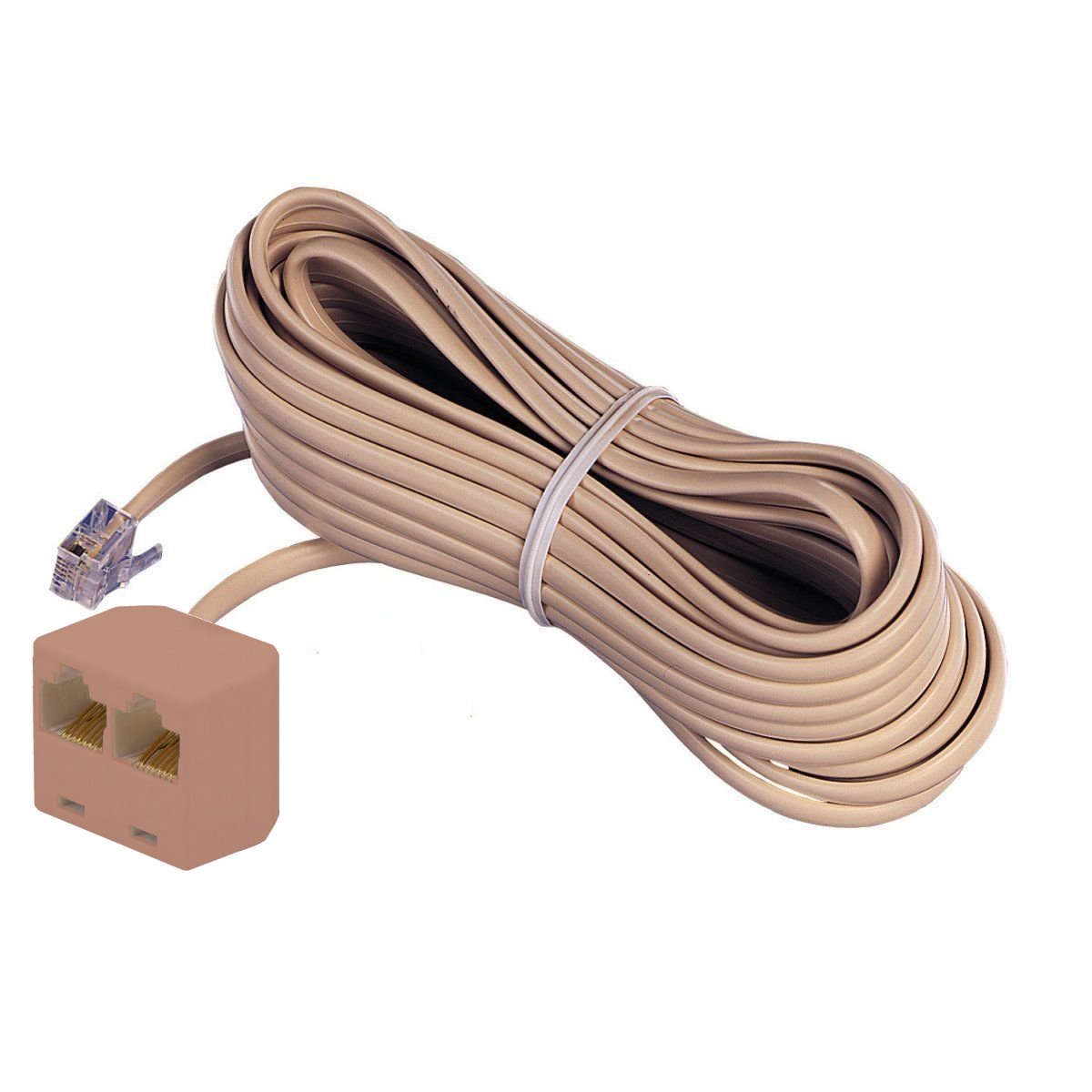 AT&T 25' DUAL OUTLET EXTENSION LINE _old
