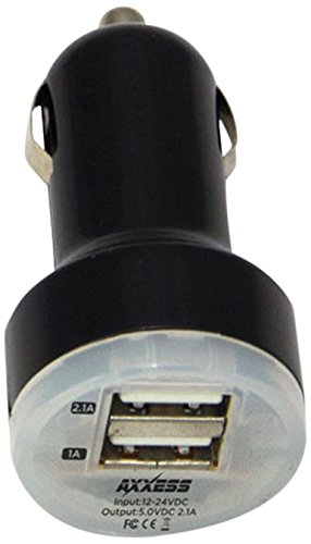 AXXESS MOBILITY AXM-2USB-CLA Dual-USB Compact Device Charger