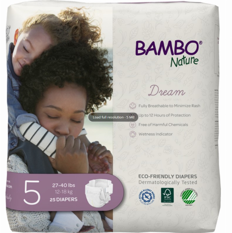 Bambo Nature Baby Diapers Size 5