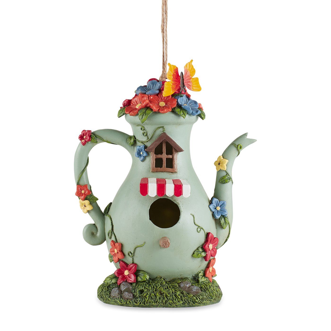 Tall Teapot Birdhouse