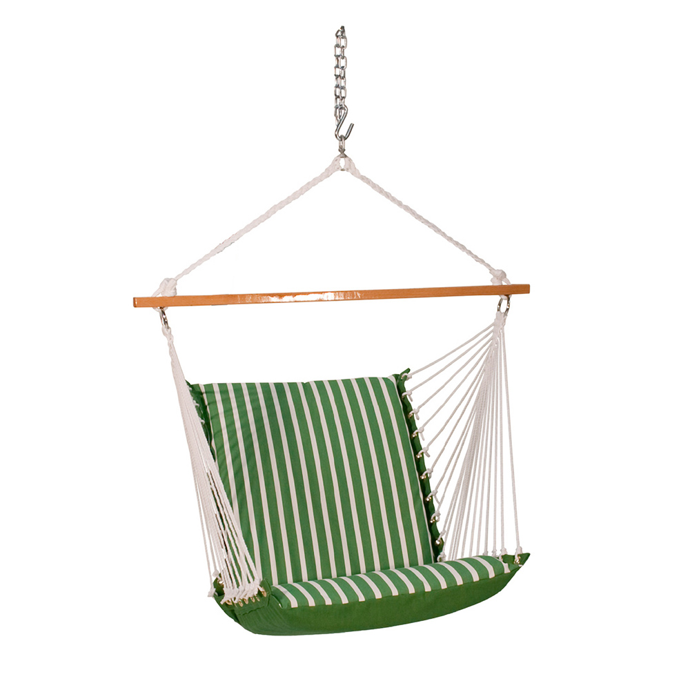 Sunbrella Soft Comfort Hanging Chair - Emerald