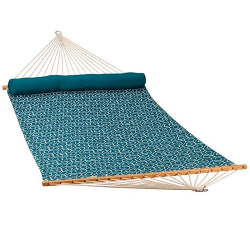13' Quilted Hammock w/Matching Pillow - Lowry Lattice