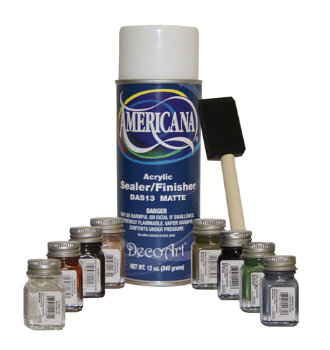 Testor's Touch Up Paint Kit (Includes Americana Sealer and brush)