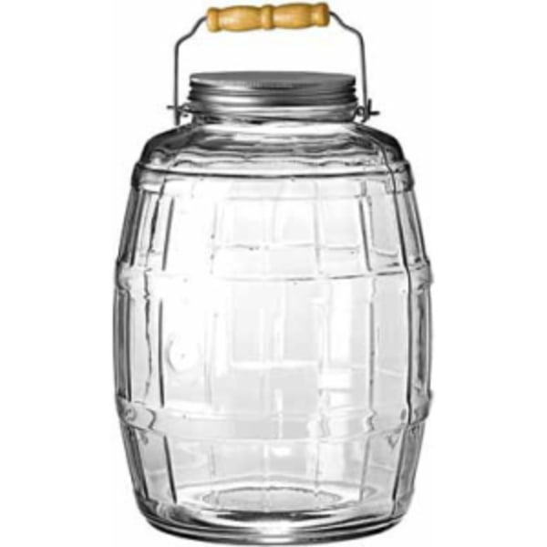 Barrel Jar w/ Lid 2.5Gal