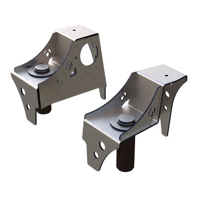 TJ FRONT FRAME COIL BUCKETS FOR OEM BUMPSTOPS