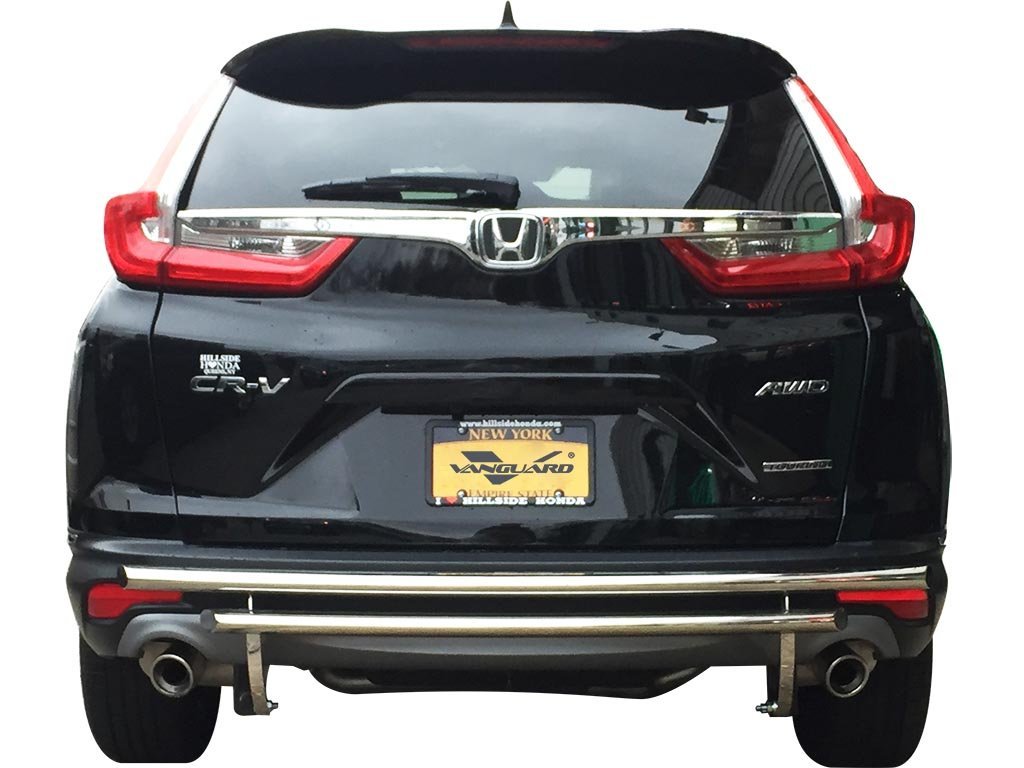 VGRBG-1278-1158SS Stainless Steel Double Layer Style Rear Bumper Guard