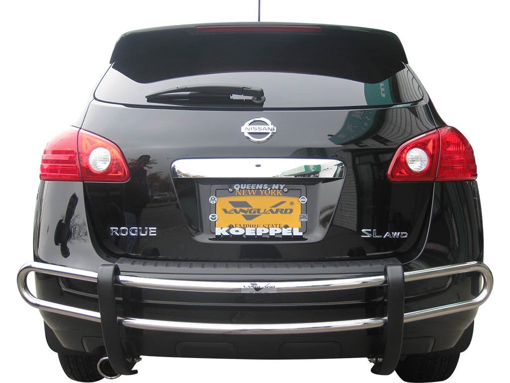 VGRBG-0477SS Stainless Steel Double Tube Style Rear Bumper Guard