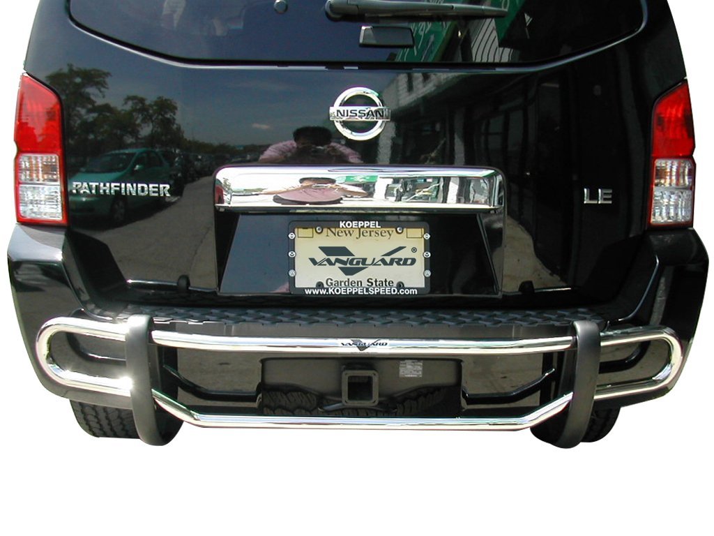 VGRBG-0938SS Stainless Steel Double Tube Style Rear Bumper Guard