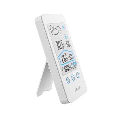 BALDR WS0201WH1 WHITE  WEATHER STATION INDOOR & OUTDOOR