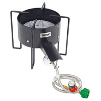 Banjo Bayou Classic KAB4 Gas Cooker With Hose Guard, LPG, Steel Frame