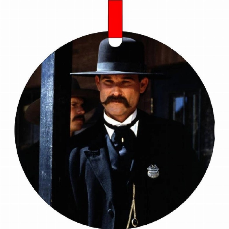 Wyatt Earp Christmas Ornament