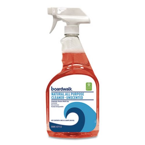 All-Natural Bathroom Cleaner, 32 oz Spray Bottle, 12/Case