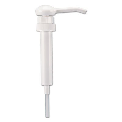 Siphon Pump, 1 oz/Pump, Plastic, White, 13 1/4", 12/Carton