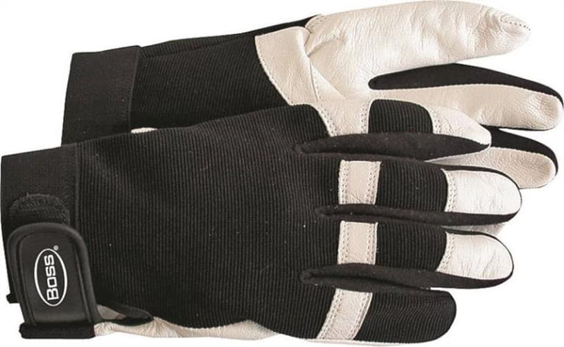 4047X XL White Mechanic Goatskin Glove