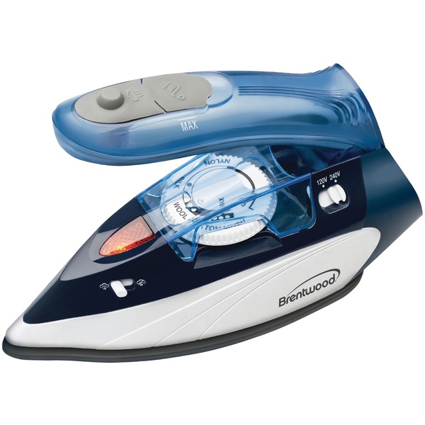 Brentwood Appliances MPI-45 Dual-Voltage Nonstick Travel Steam Iron