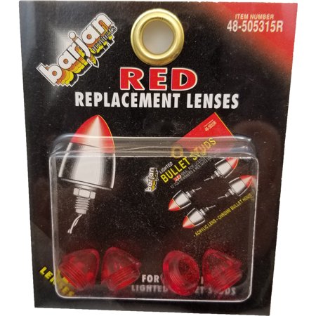 Red Replacement Lenses 048-5053R