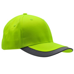 Non-Rated Safety Cap/Reflctve Trim/ Lime