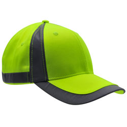 Non-Rated Safety Cap/Reflctve Trim/ Lime